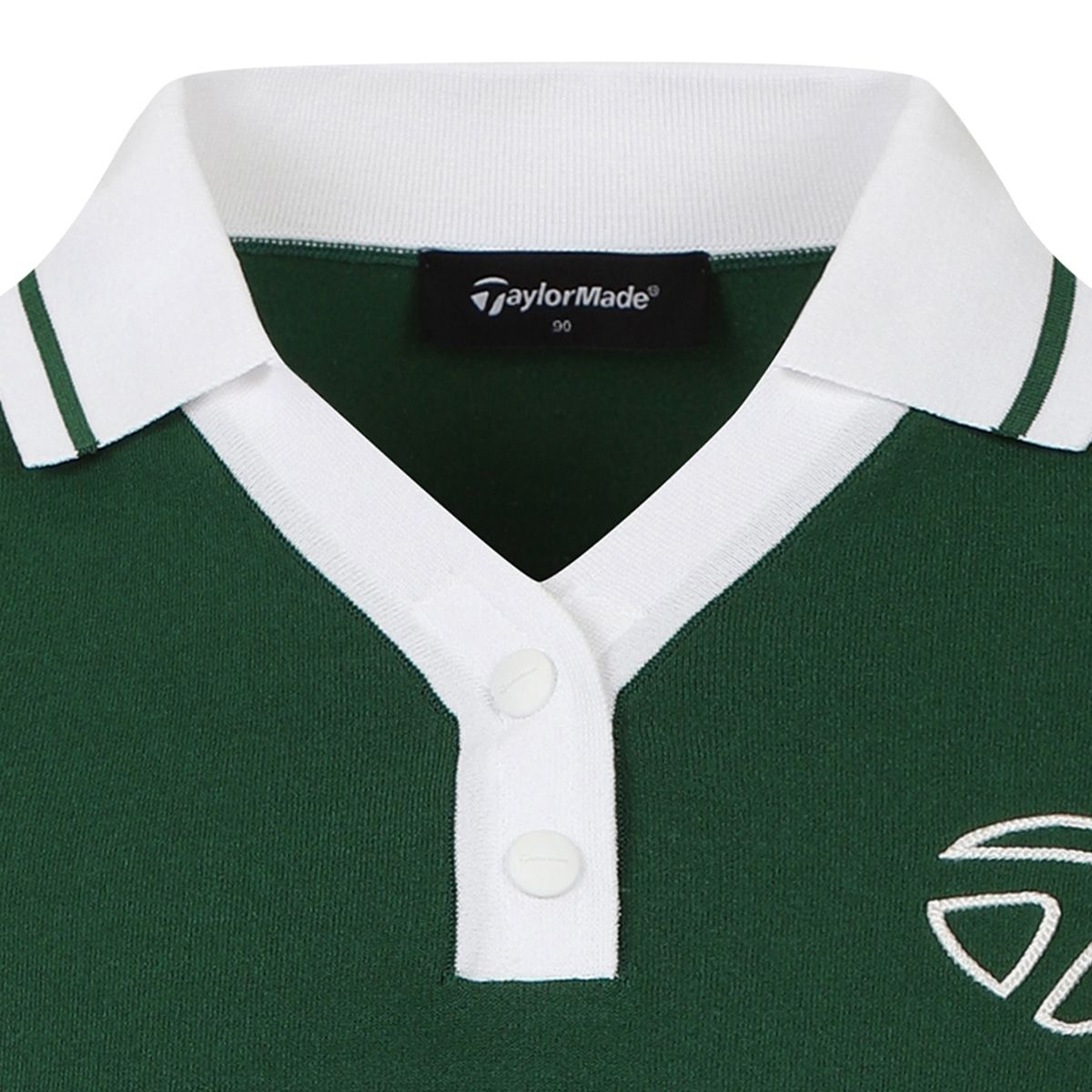 테일러메이드 어패럴(TAYLORMADE APPAREL) 여성 카라 반팔 니트 TSO-71HG21-804