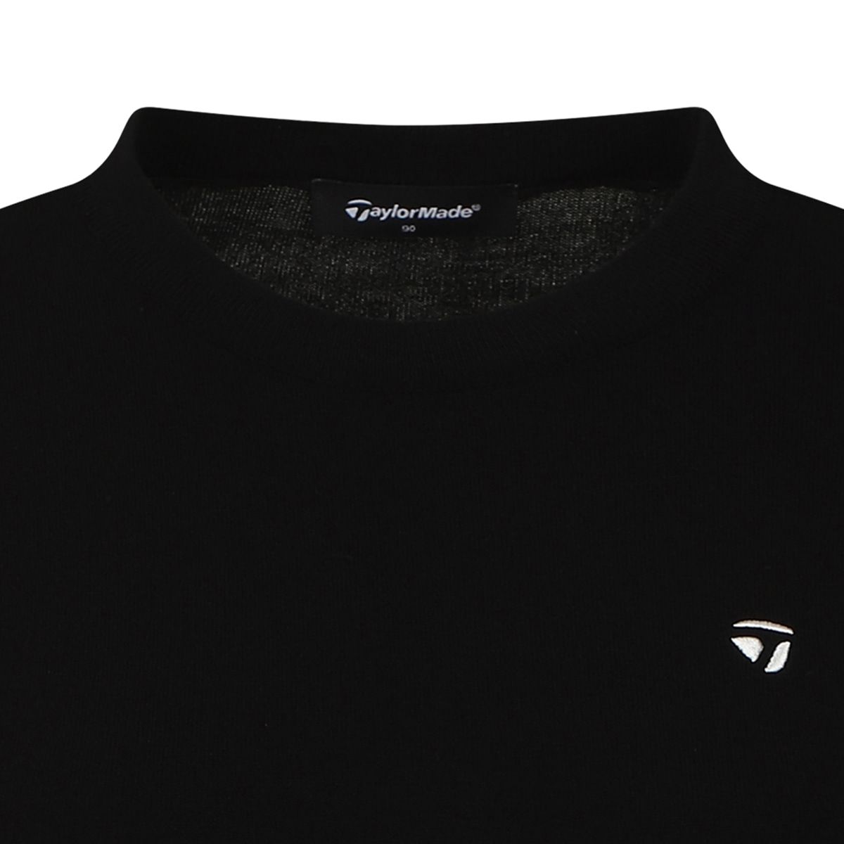 테일러메이드 어패럴(TAYLORMADE APPAREL) 여성 배색 라운드 니트 TSO-72HG24-199