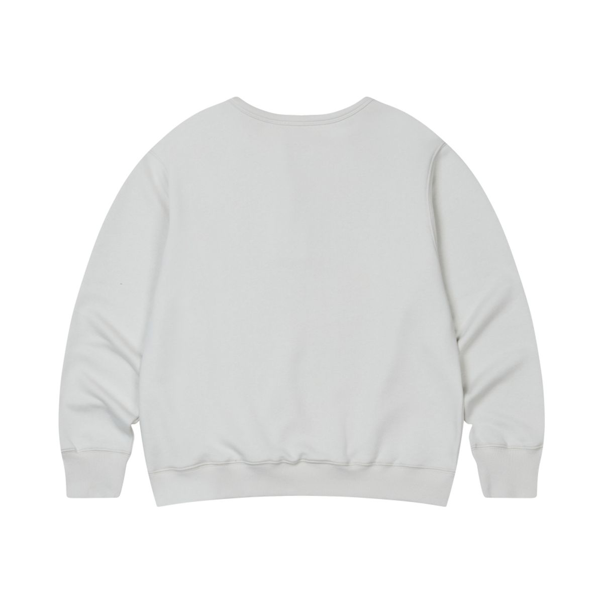 아모우(AMOU) A.M Henley Neck Sweat Shirts GRAY