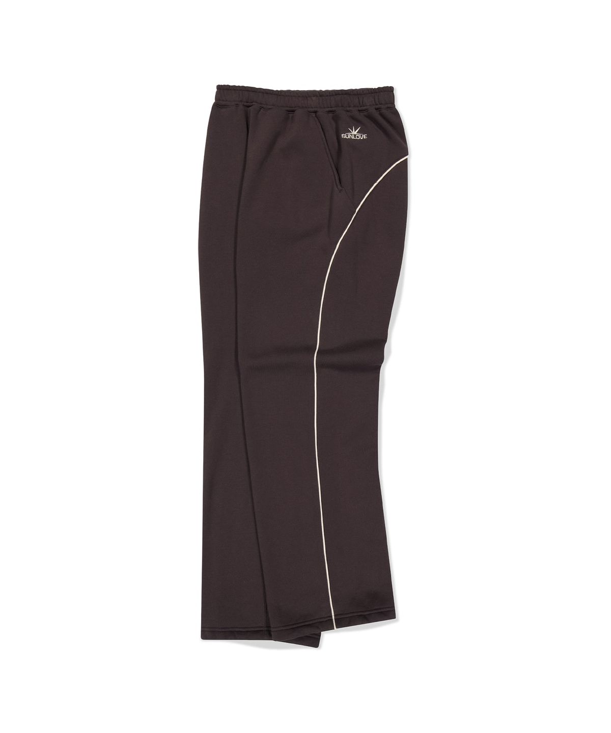 썬러브투어(SUNLOVETOUR) Crescent Brushed Sweatpants Brown