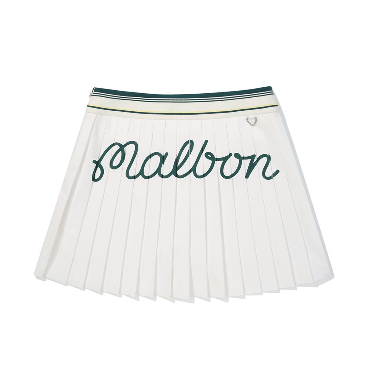말본 골프(MALBON GOLF) 여성 뒷플리츠 A라인 스커트 OFF WHITE (WOMAN)