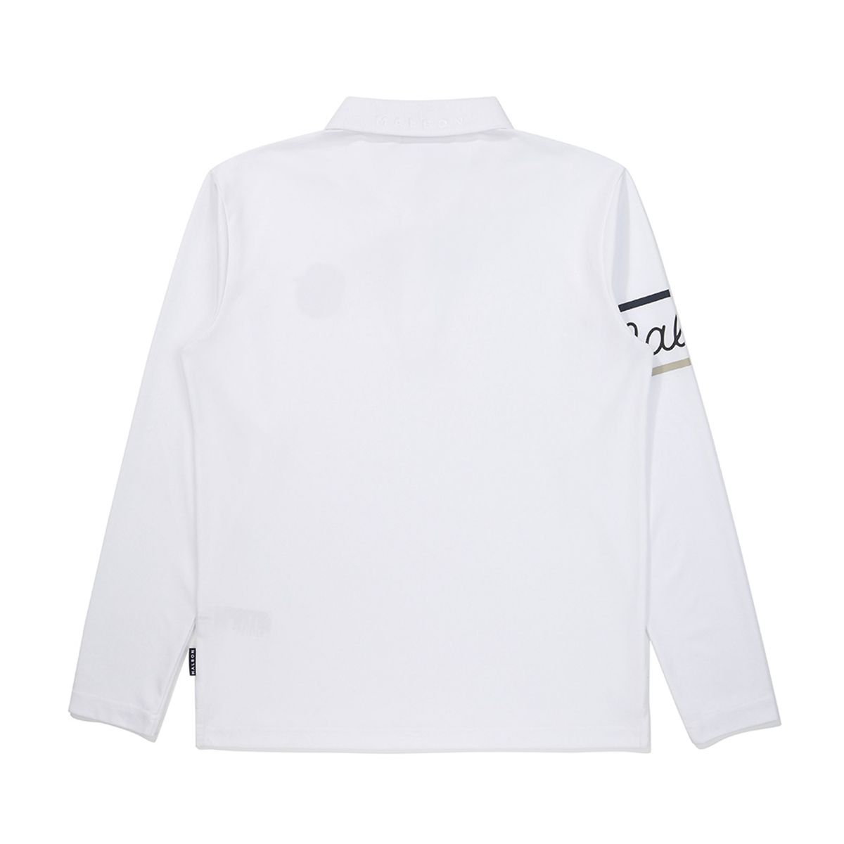 말본 골프(MALBON GOLF) 기능성 소재 긴팔 폴로 티셔츠 WHITE (MAN)
