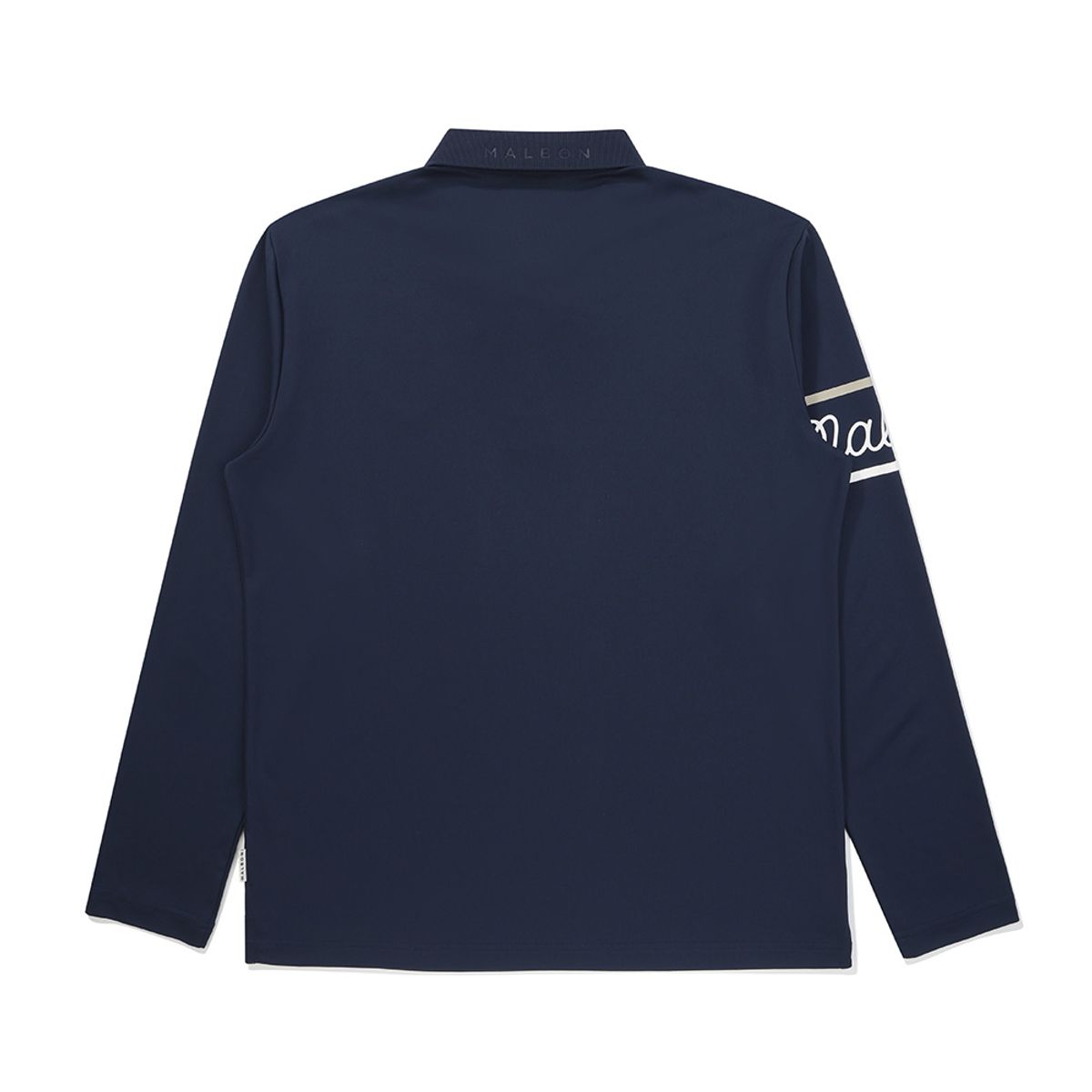 말본 골프(MALBON GOLF) 기능성 소재 긴팔 폴로 티셔츠 NAVY (MAN)