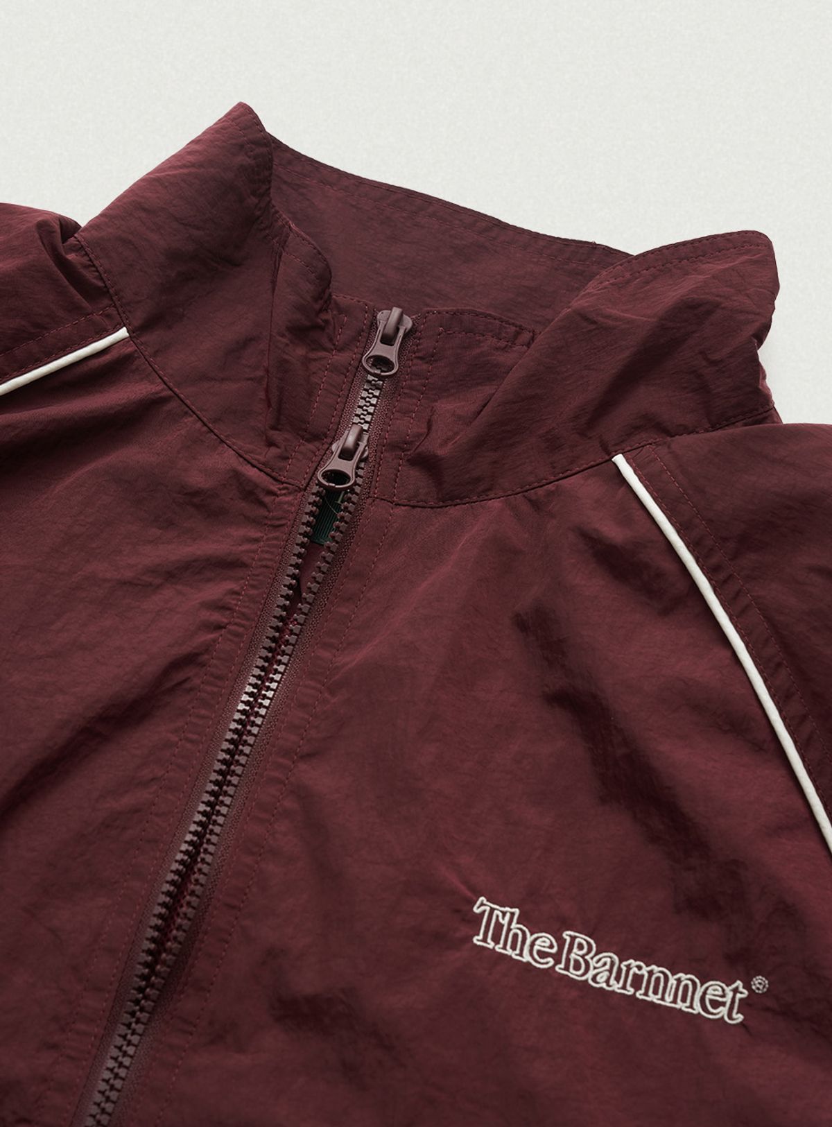 더바넷(THEBARNNET) Cloudy Wind Set-Up Jacket_Burgundy