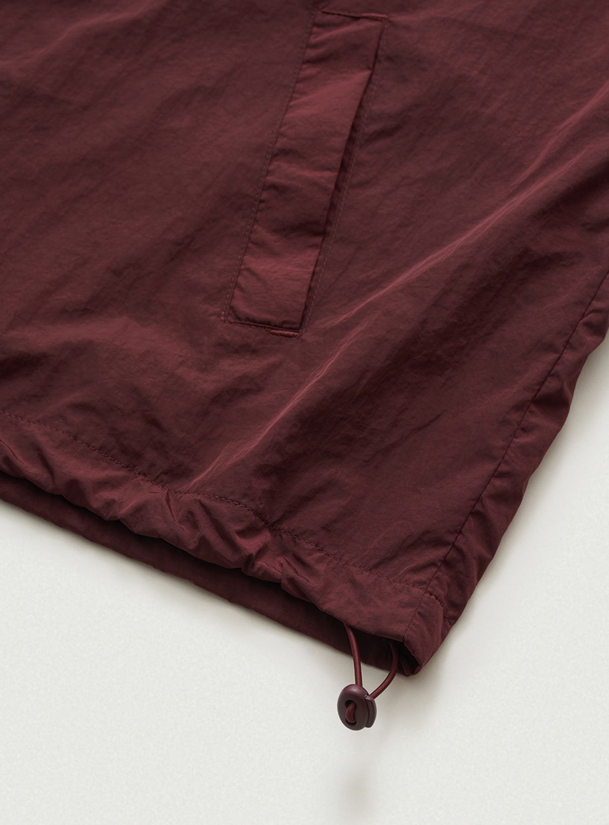 더바넷(THEBARNNET) Cloudy Wind Set-Up Jacket_Burgundy