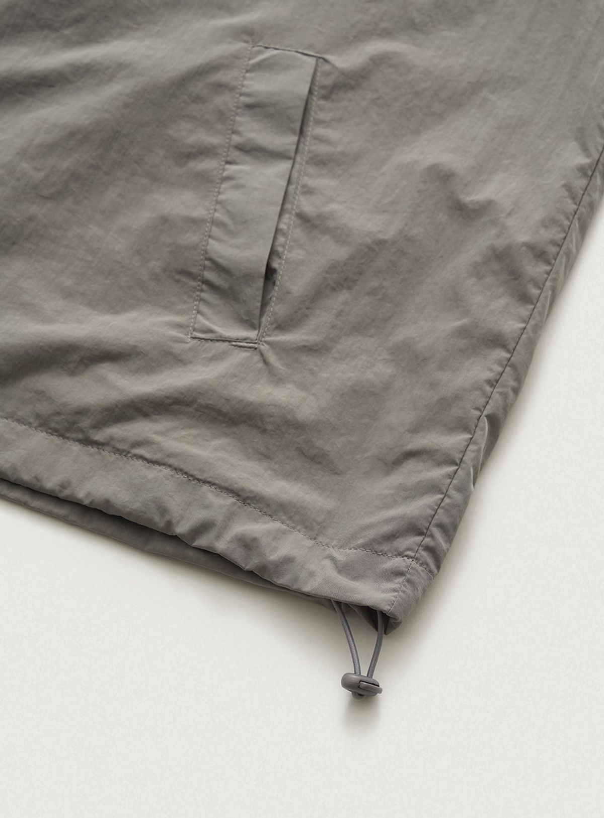 더바넷(THEBARNNET) Cloudy Wind Set-Up Jacket_Grey
