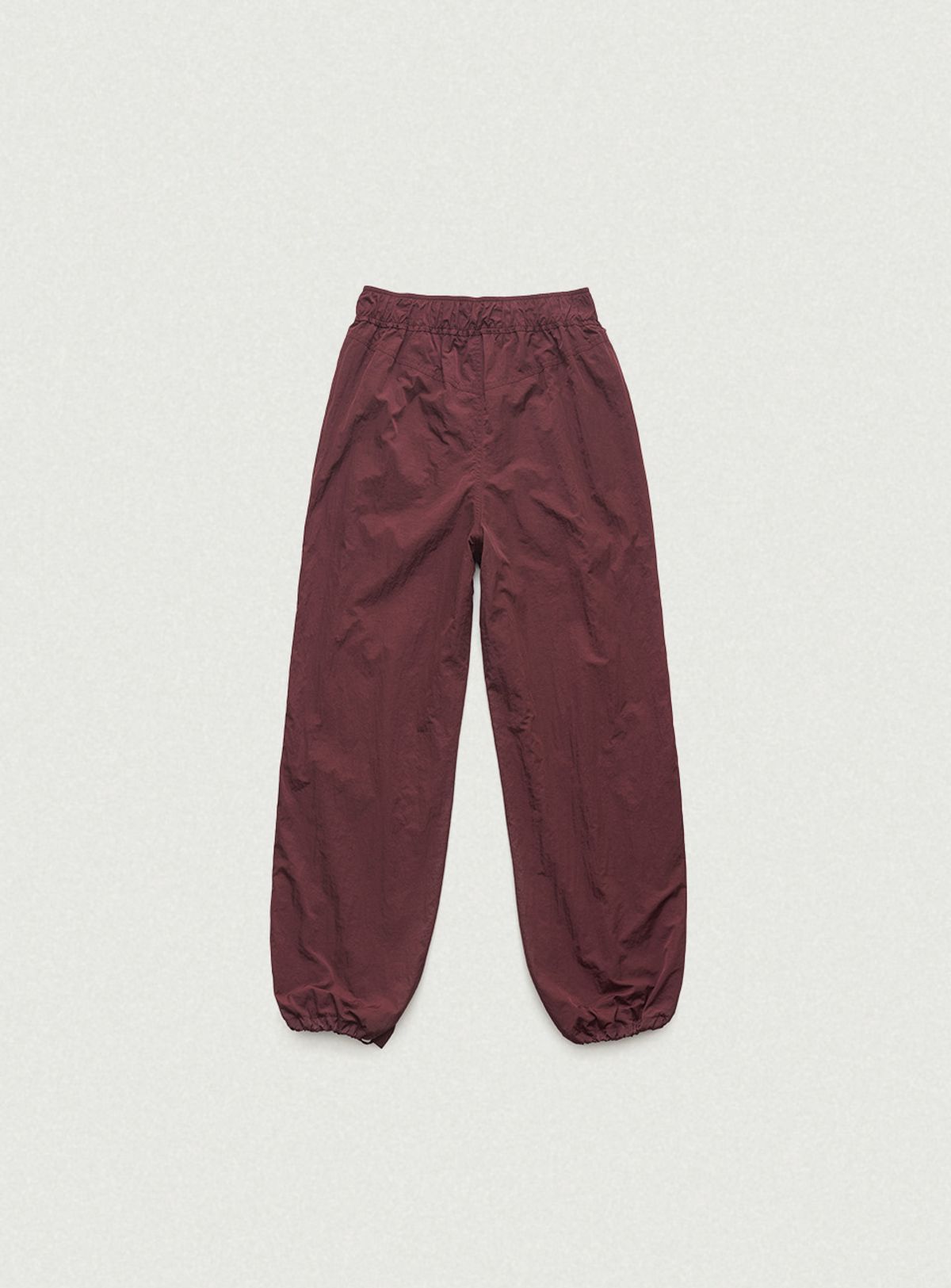 더바넷(THEBARNNET) Cloudy Wind Set-Up Pants_Burgundy