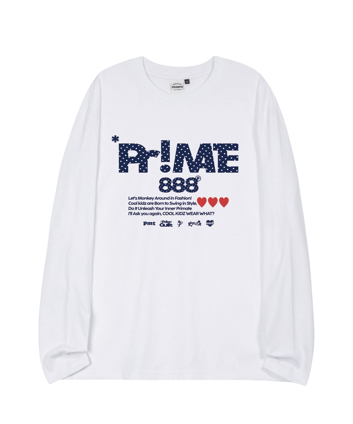 프라임에이트(PRIMATE) RALLY 오버핏 롱 슬리브 4 COLORS