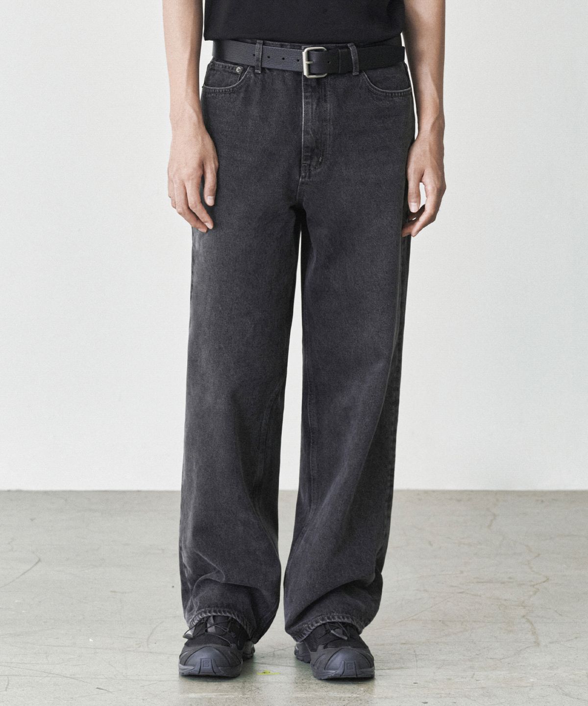브랜디드(BRANDED) 1763 SLATE JEANS [EXTRA WIDE STRAIGHT]