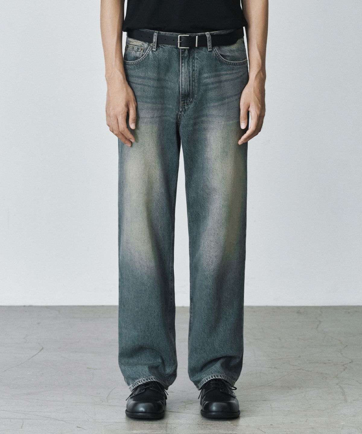 브랜디드(BRANDED) 1795 SEPIA JEANS [WIDE STRAIGHT]