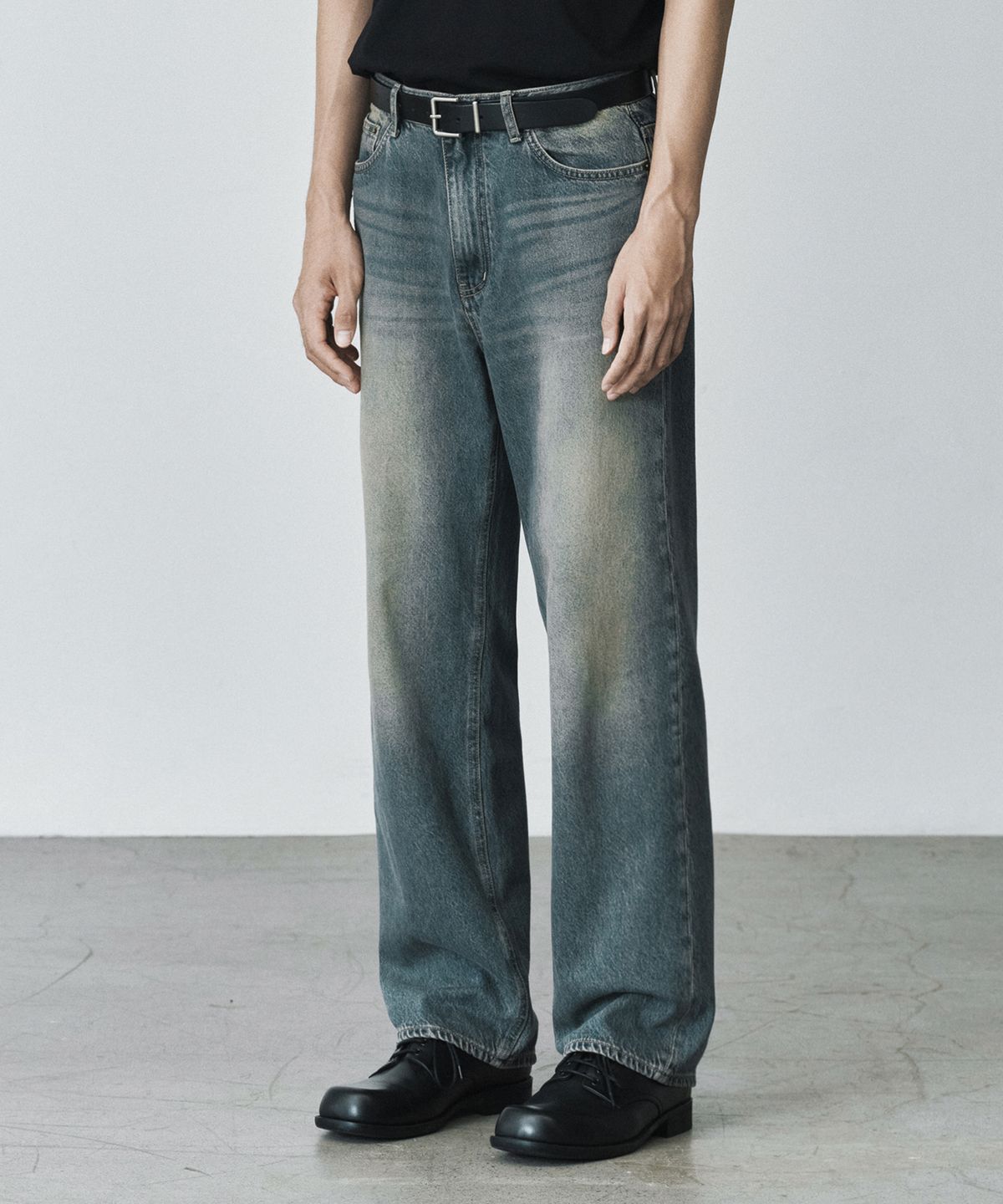 브랜디드(BRANDED) 1795 SEPIA JEANS [WIDE STRAIGHT]