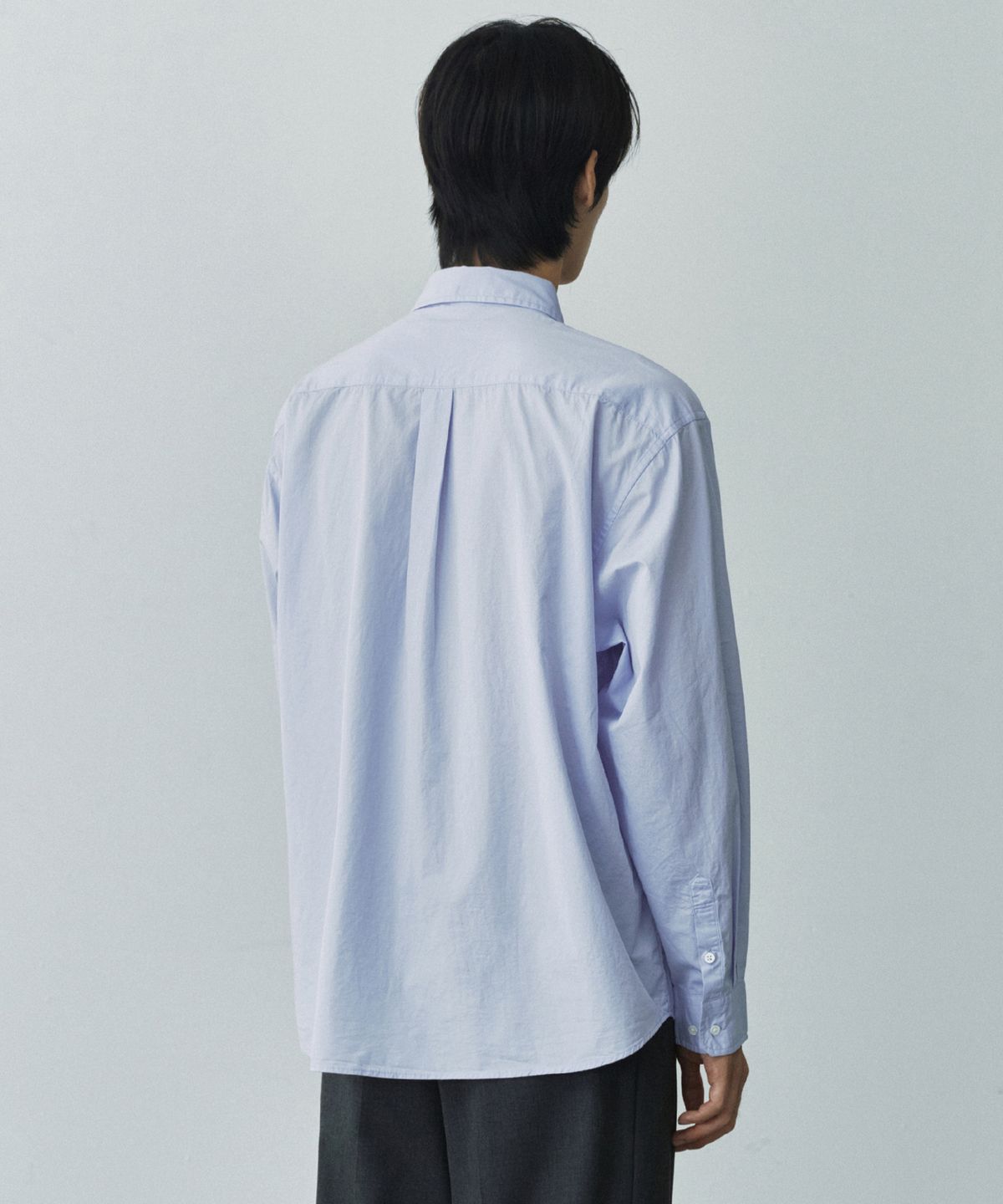 브랜디드(BRANDED) EASY COTTON SHIRT [SKY BLUE]
