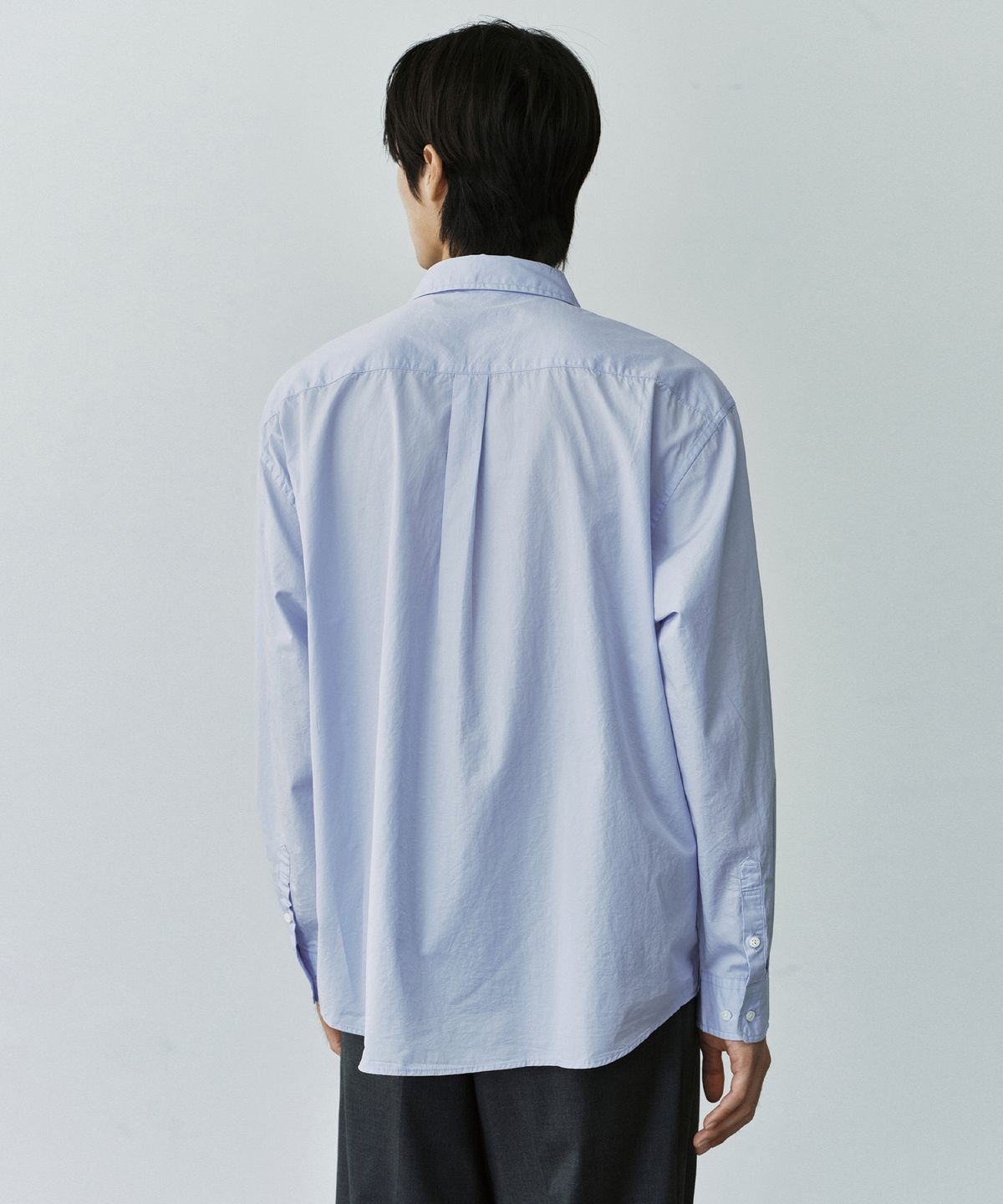 브랜디드(BRANDED) EASY COTTON SHIRT [SKY BLUE]