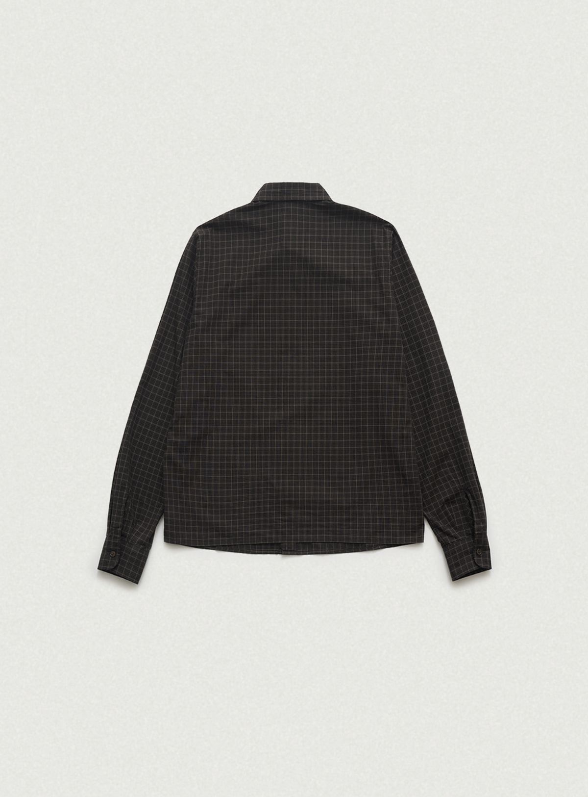 더바넷(THEBARNNET) Townie Check Pocket Shirt_Black