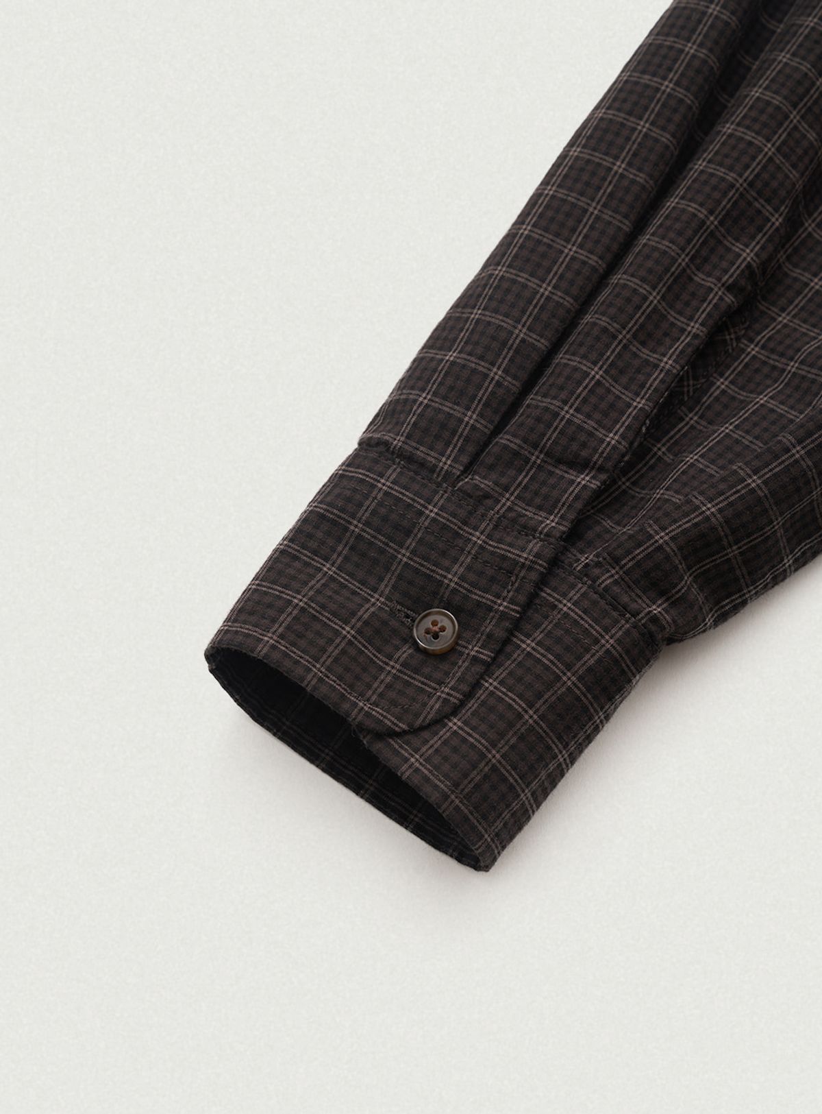 더바넷(THEBARNNET) Townie Check Pocket Shirt_Black