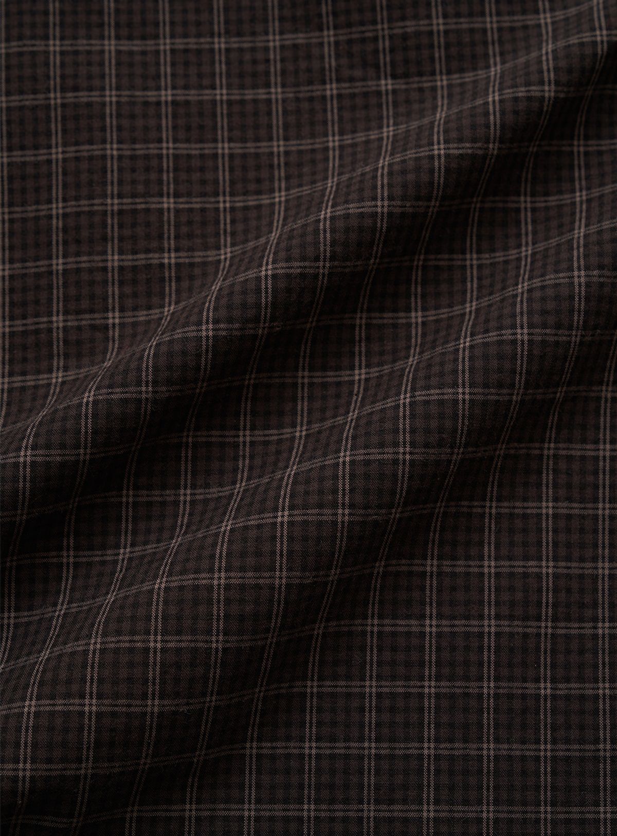 더바넷(THEBARNNET) Townie Check Pocket Shirt_Black