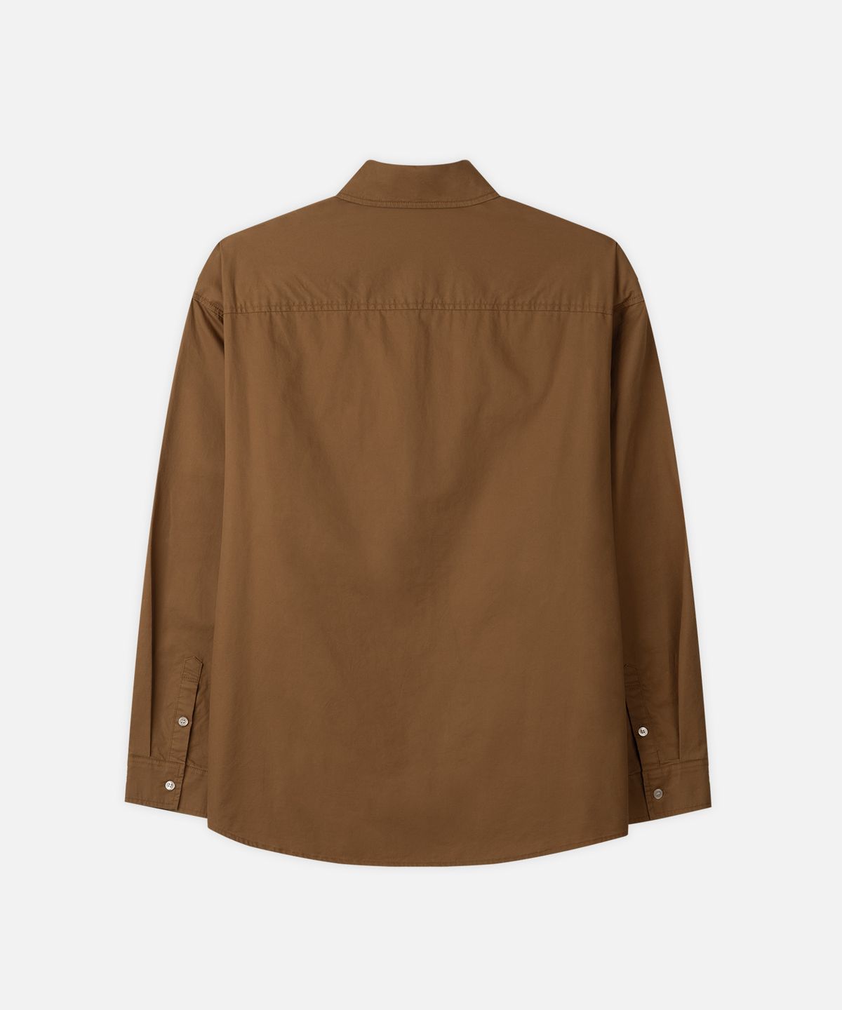 드로우핏(DRAW FIT) 워시드 코튼 웨스턴 셔츠 [BROWN]