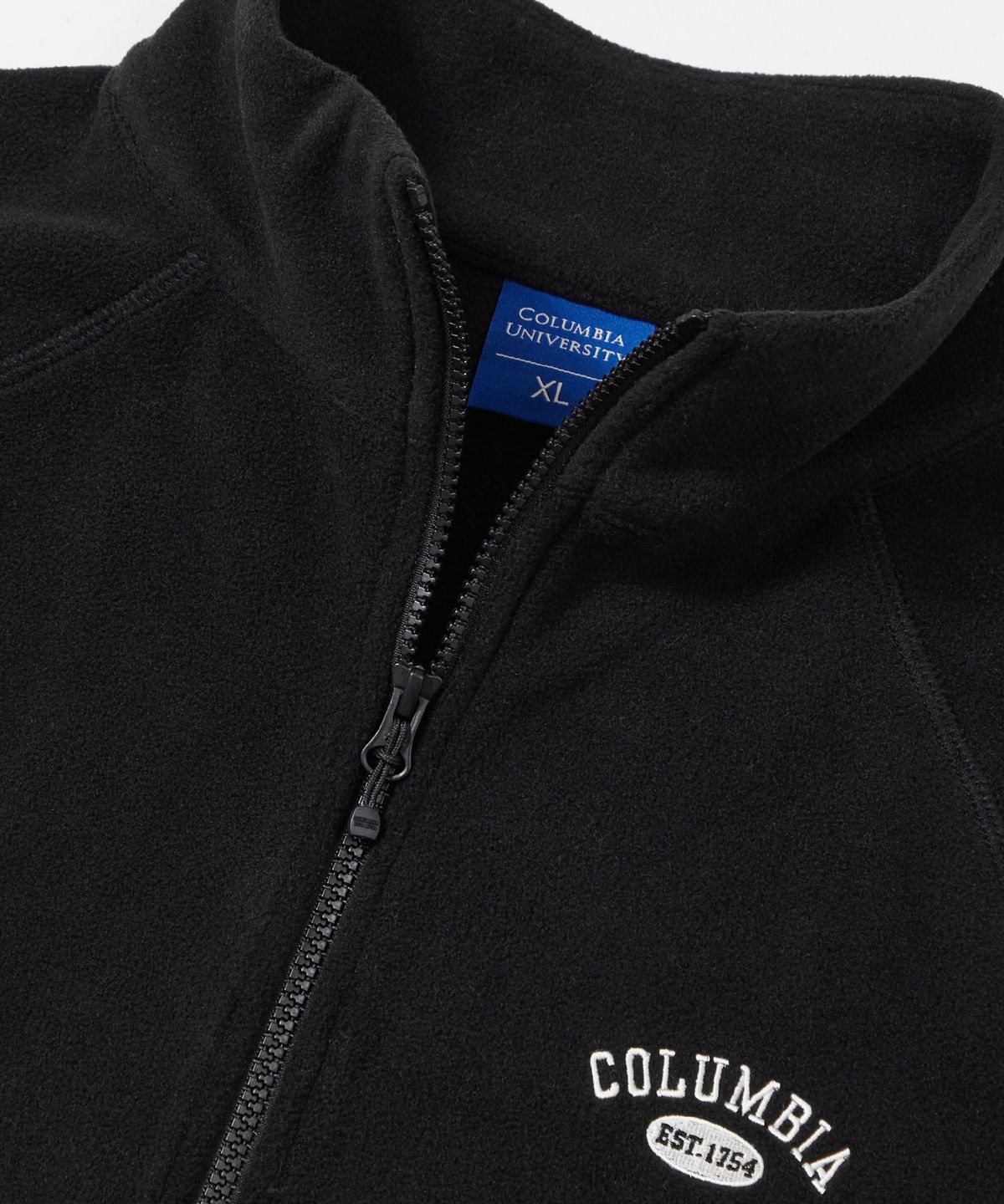 컬럼비아 유니버시티(COLUMBIA UNIVERSITY) CU ARCH FLEECE ZIP-UP JACKET_BLACK