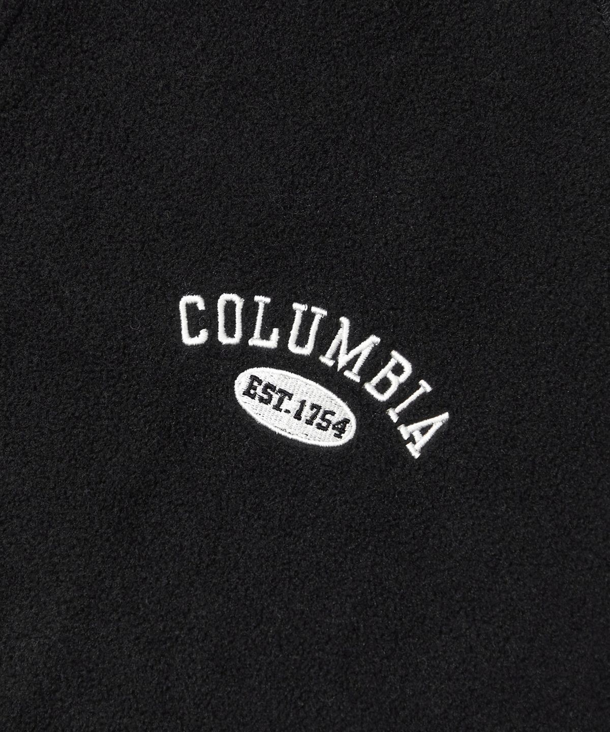 컬럼비아 유니버시티(COLUMBIA UNIVERSITY) CU ARCH FLEECE ZIP-UP JACKET_BLACK
