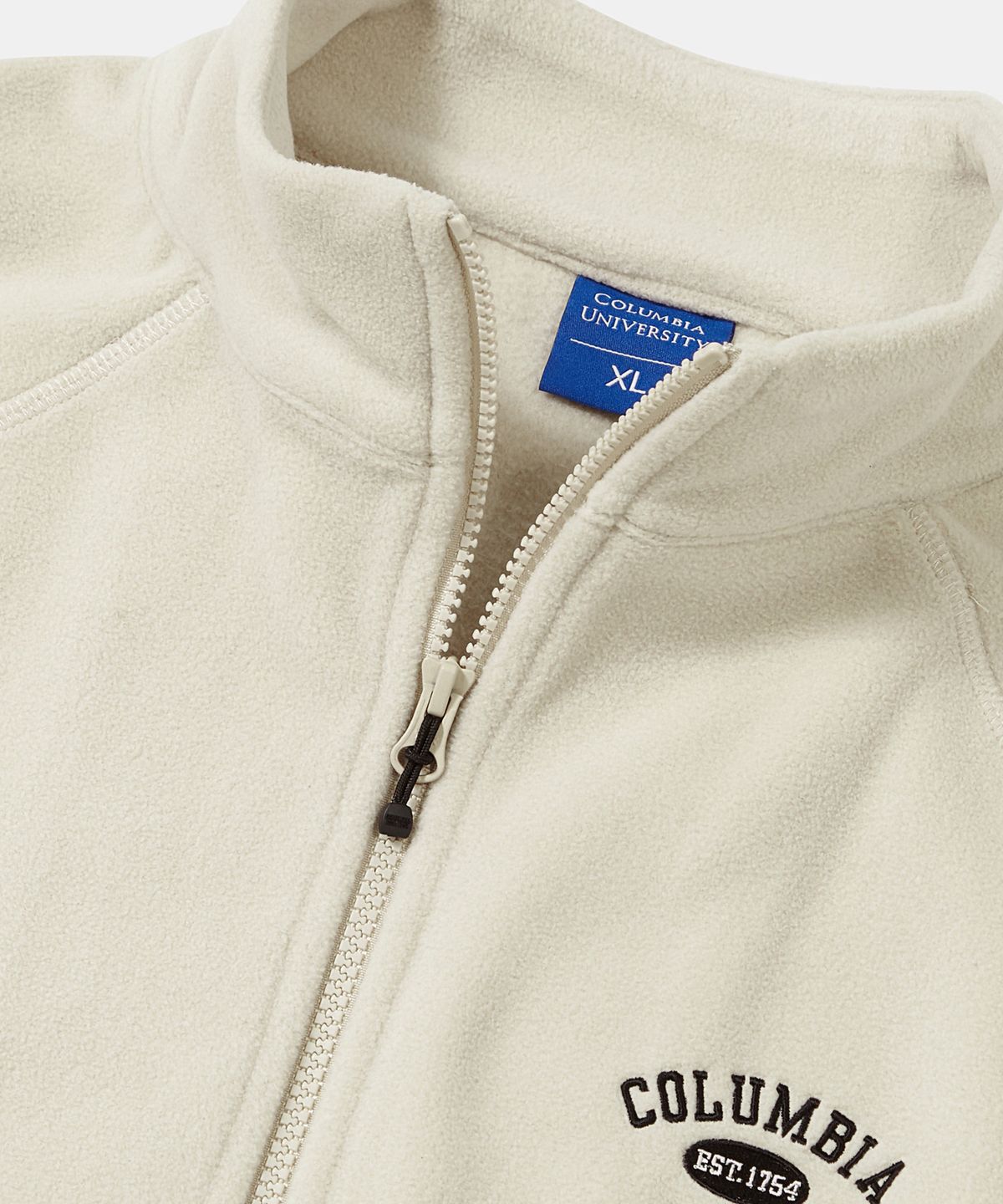 컬럼비아 유니버시티(COLUMBIA UNIVERSITY) CU ARCH FLEECE ZIP-UP JACKET_CREAM