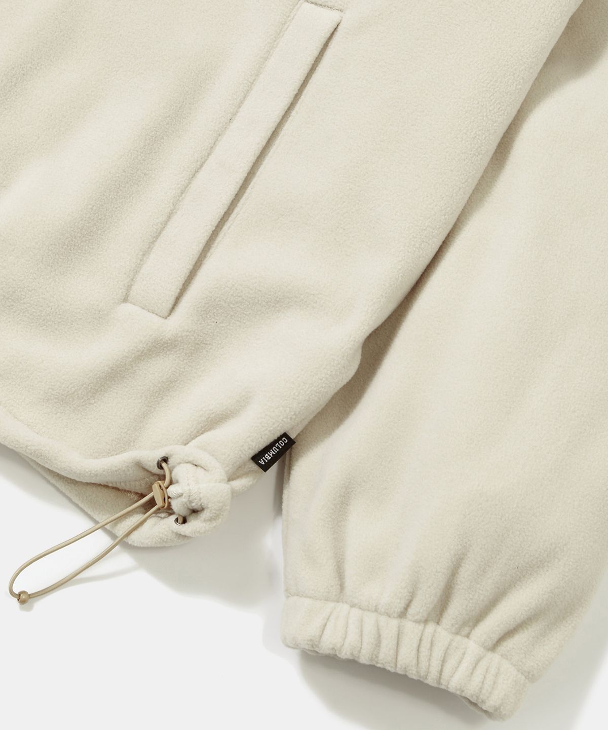 컬럼비아 유니버시티(COLUMBIA UNIVERSITY) CU ARCH FLEECE ZIP-UP JACKET_CREAM
