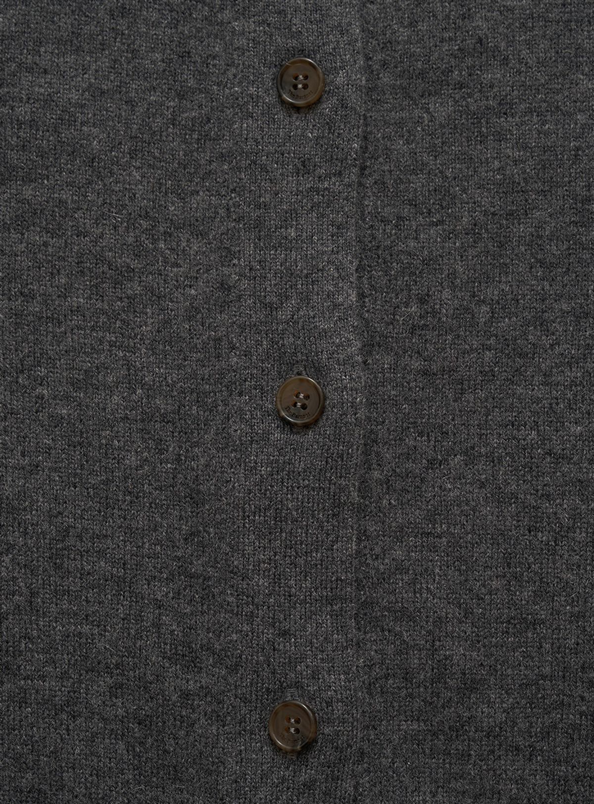 더바넷(THEBARNNET) Penny Cash Knit Cardigan_Charcoal