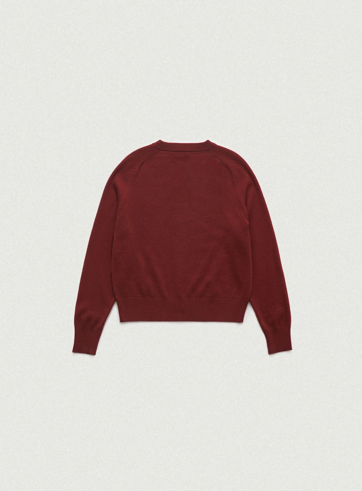 더바넷(THEBARNNET) Penny Cash Knit Cardigan_Brick