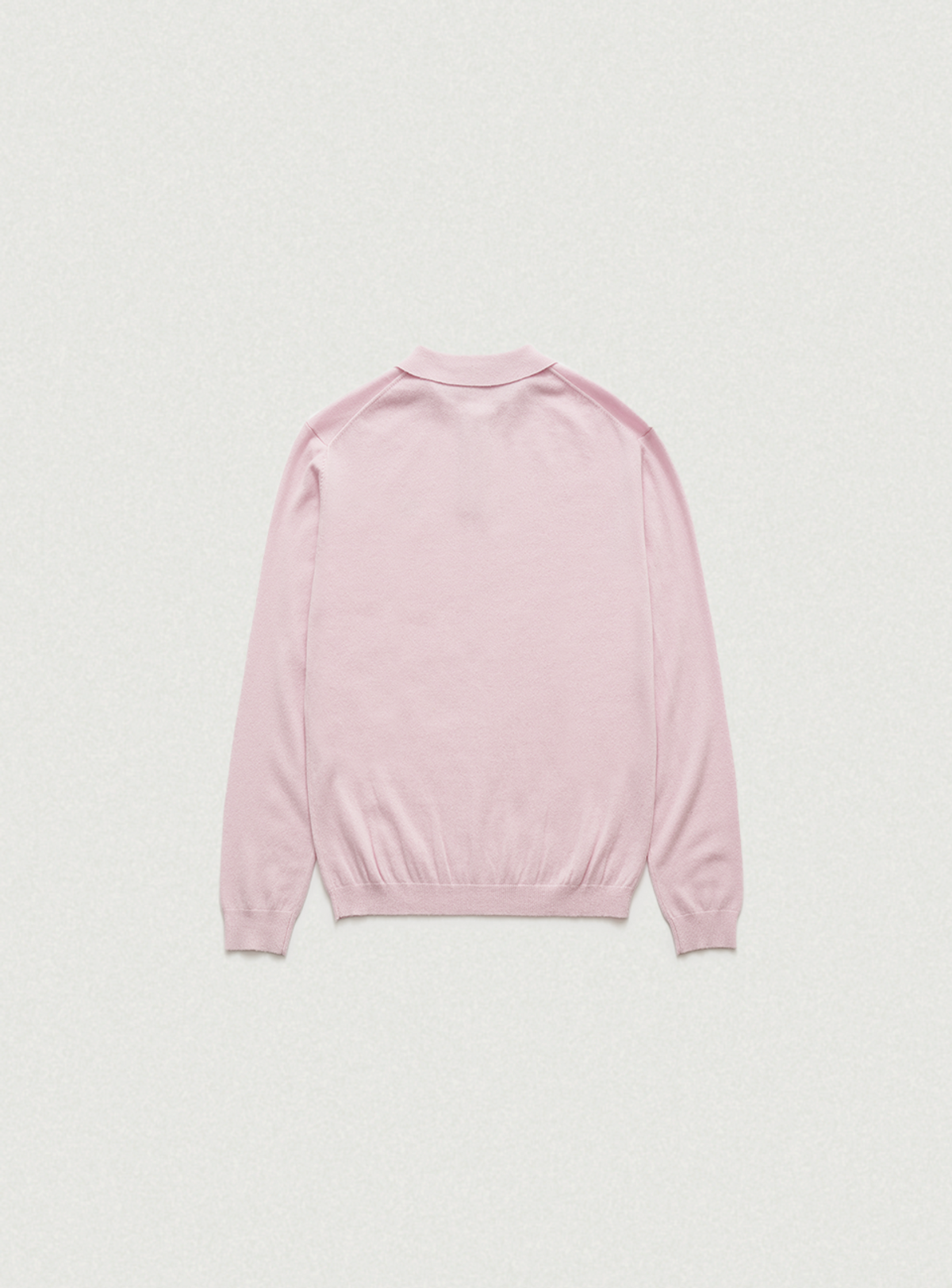 더바넷(THEBARNNET) Oversized Cashmere Wimblyn Knit Polo Shirt_Pink