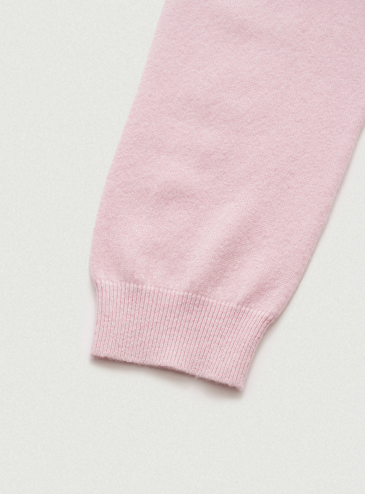 더바넷(THEBARNNET) Oversized Cashmere Wimblyn Knit Polo Shirt_Pink