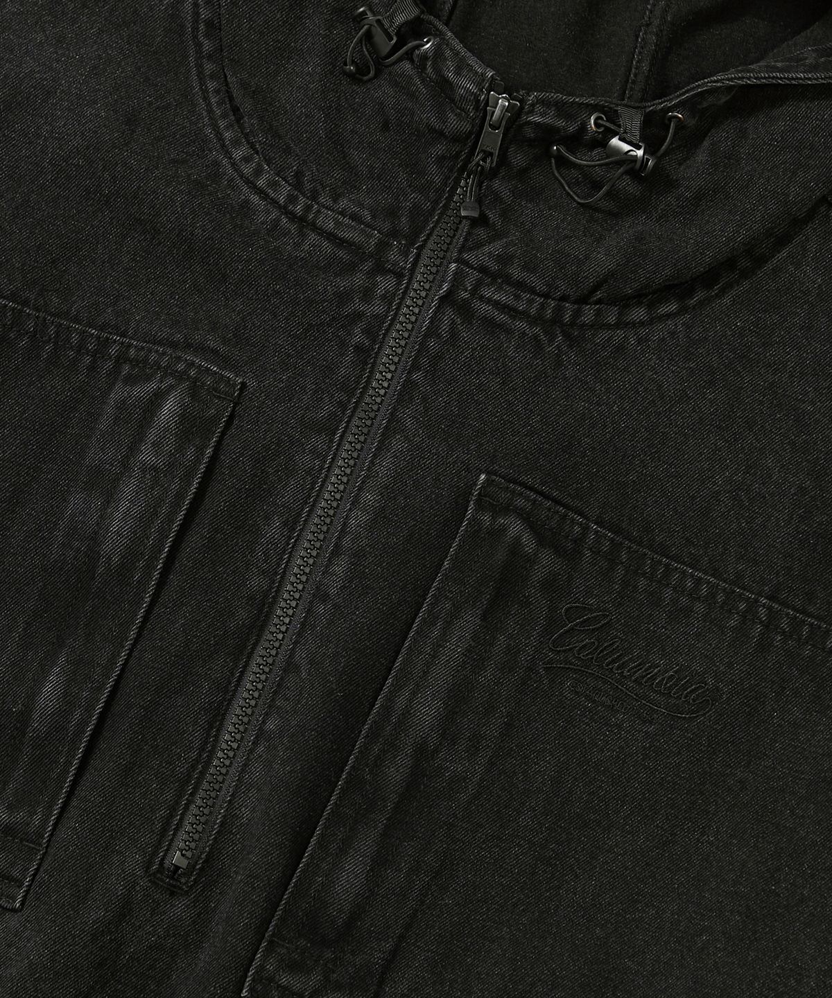 컬럼비아 유니버시티(COLUMBIA UNIVERSITY) NY STREET TAIL DENIM ANORAK JACKET_GRAY JEAN