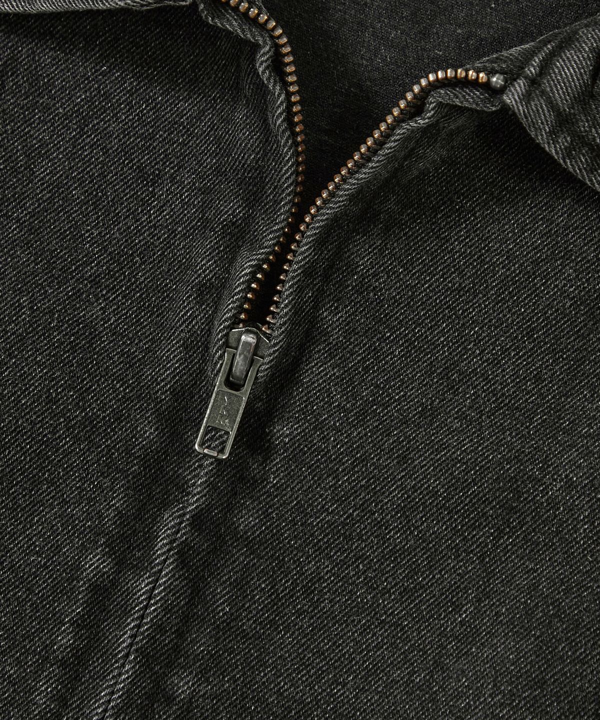 컬럼비아 유니버시티(COLUMBIA UNIVERSITY) TRAJAN LABEL DENIM BLOUSON JACKET_GRAY JEAN