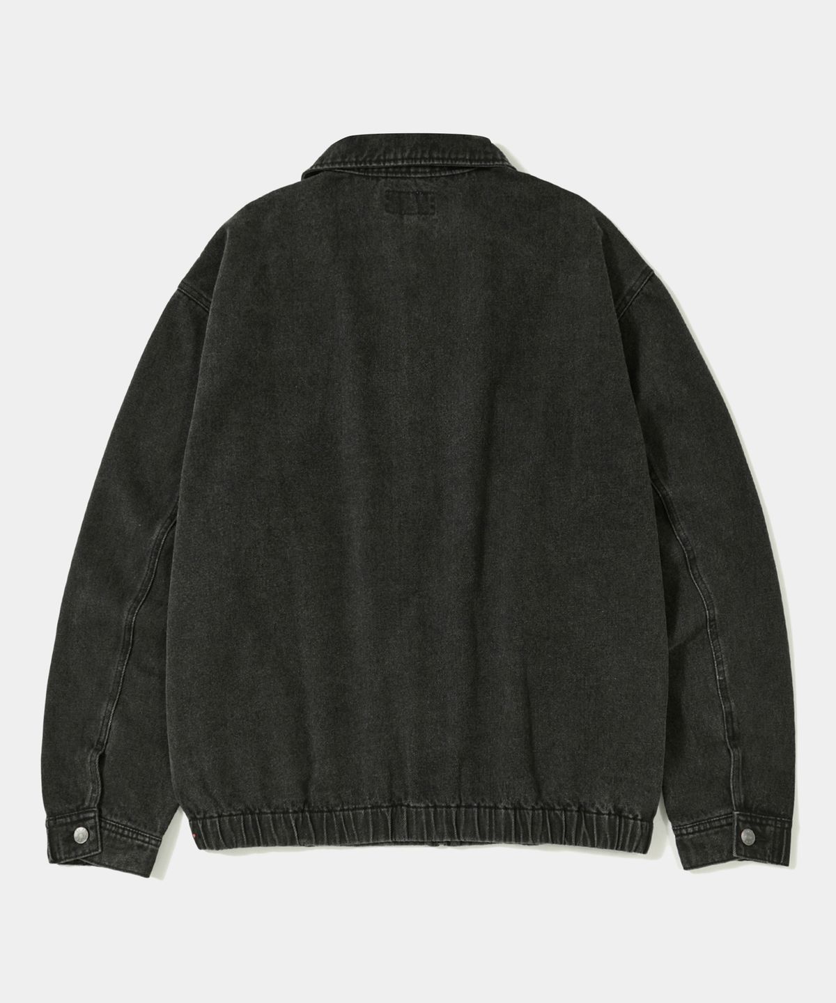 컬럼비아 유니버시티(COLUMBIA UNIVERSITY) TRAJAN LABEL DENIM BLOUSON JACKET_GRAY JEAN