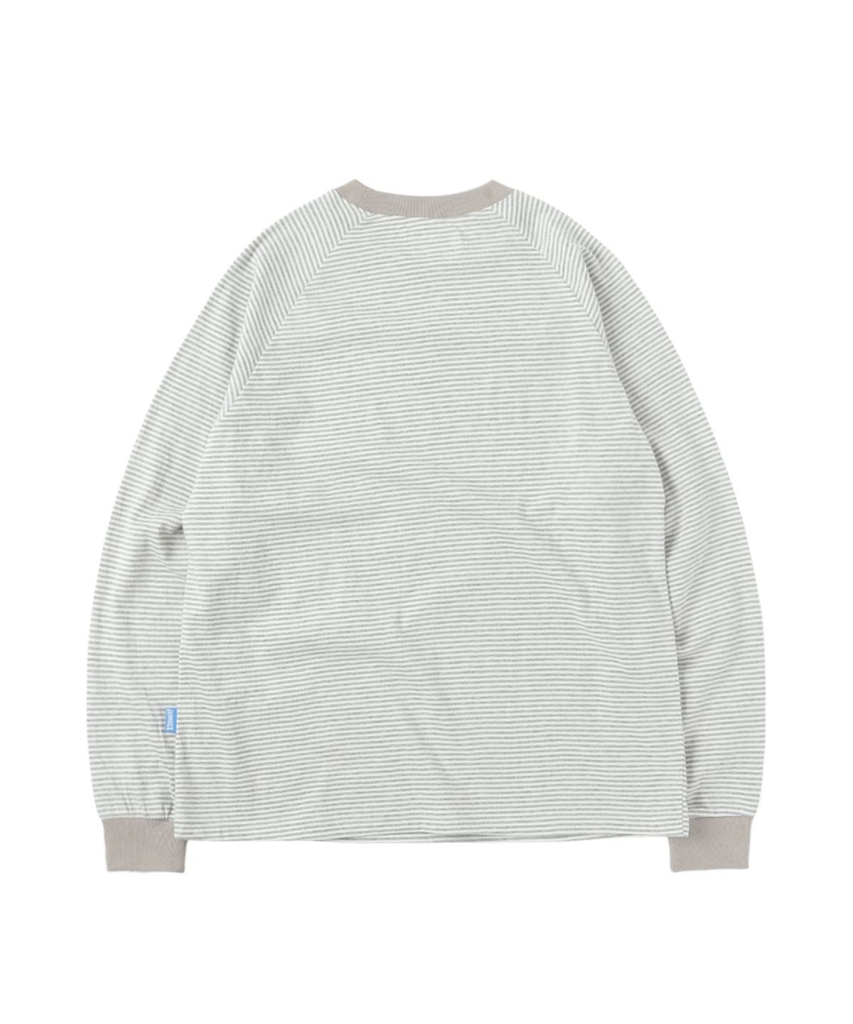 써넥트(SUNNECT) EIGHTS Striped LS Tee - Oatmeal