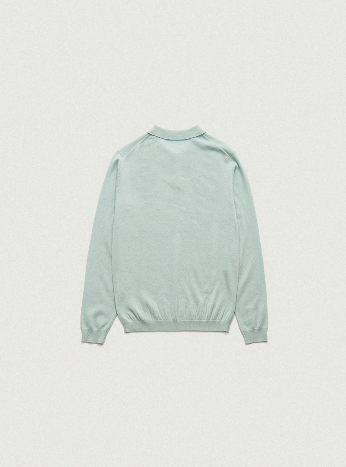더바넷(THEBARNNET) Oversized Cashmere Wimblyn Knit Polo Shirt_Mint