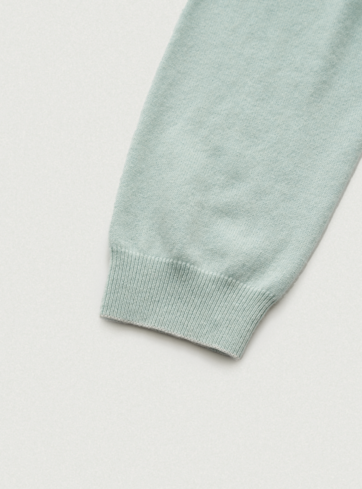 더바넷(THEBARNNET) Oversized Cashmere Wimblyn Knit Polo Shirt_Mint