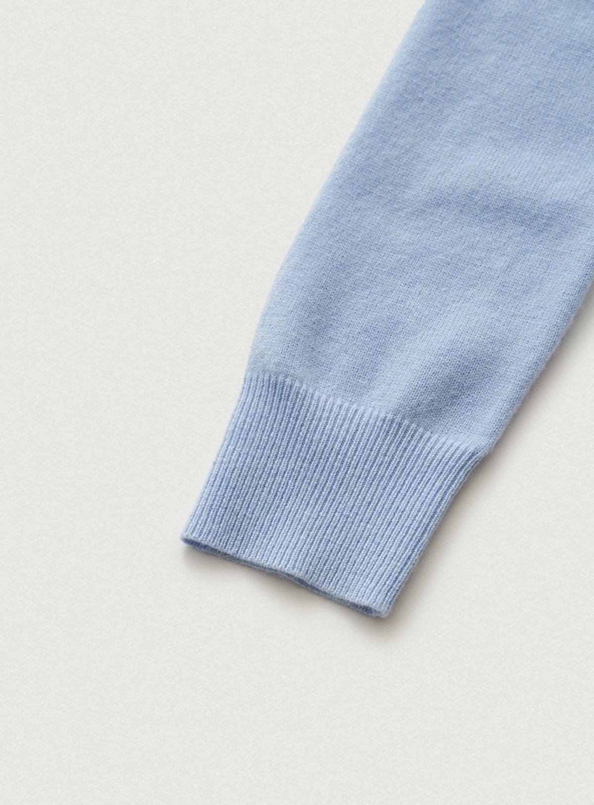 더바넷(THEBARNNET) Cashmere Wimblyn Knit Polo Shirt_Sky Blue