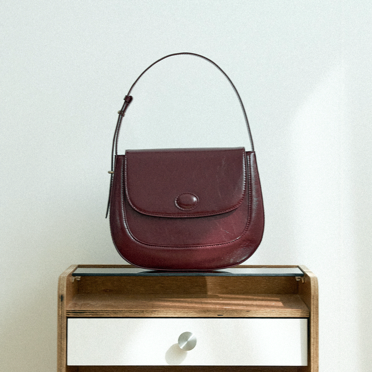 메종드유(MAISONDEU) Monet Shoulder bag 모네 숄더백 (Burgundy)