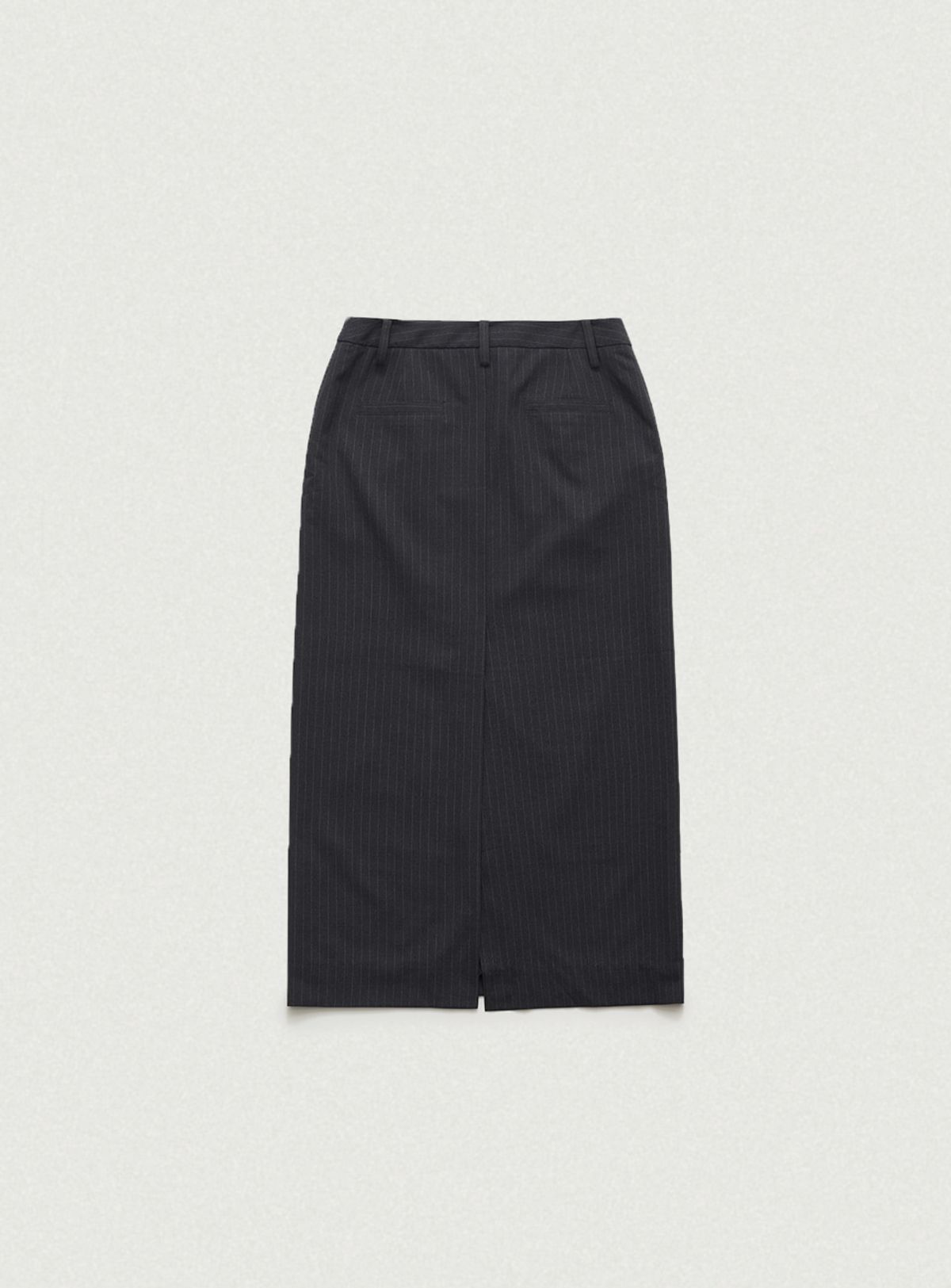 더바넷(THEBARNNET) Mould Low Rise Maxi Skirt_Stripe
