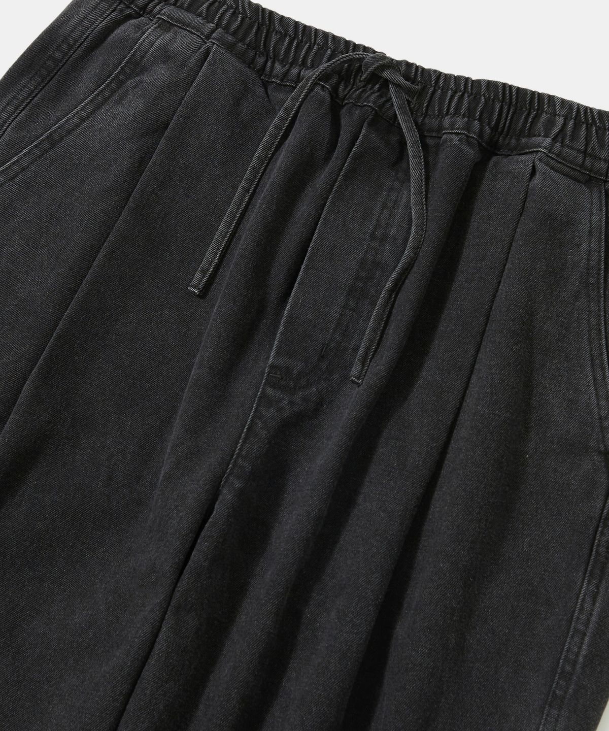 컬럼비아 유니버시티(COLUMBIA UNIVERSITY) M-LABEL LOOSE-FIT PINTUCK DENIM PANTS_GRAY JEAN
