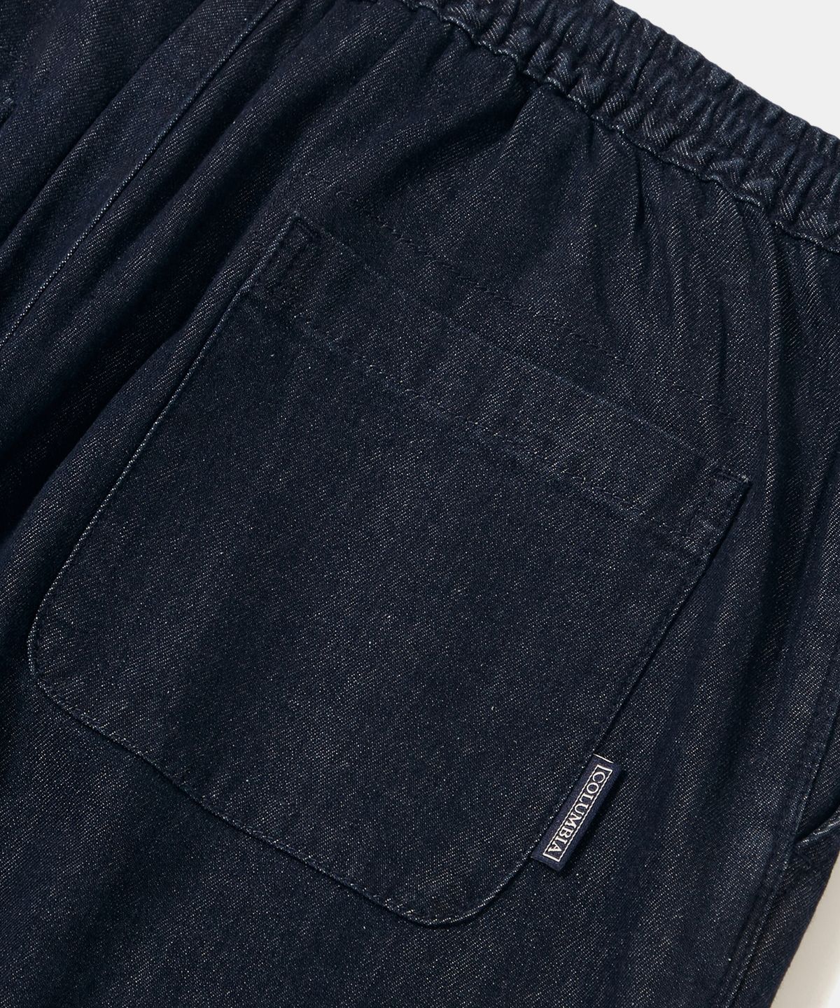 컬럼비아 유니버시티(COLUMBIA UNIVERSITY) TRAJAN LABEL PINTUCK WIDE-FIT DENIM PANTS_INDIGO JEAN