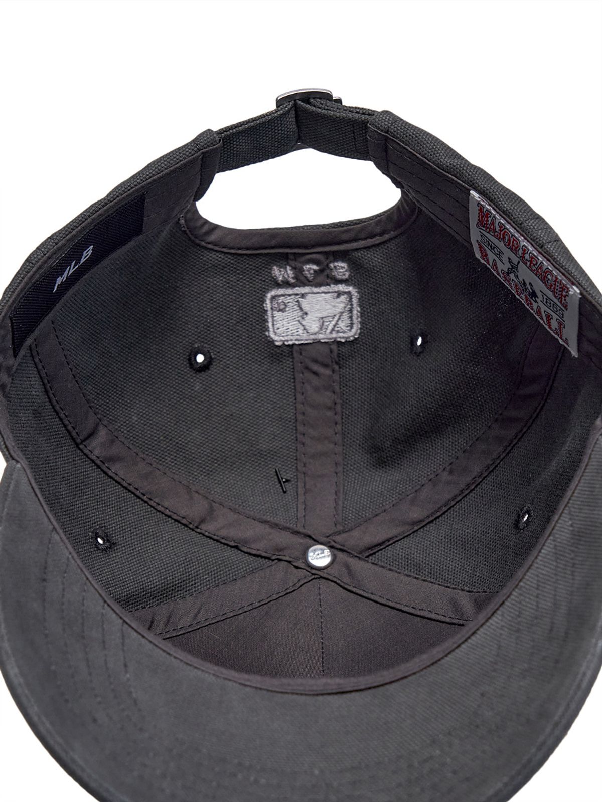 엠엘비(MLB) 힙 스트릿 레터링 스트럭쳐 볼캡 NY (Charcoal Grey)