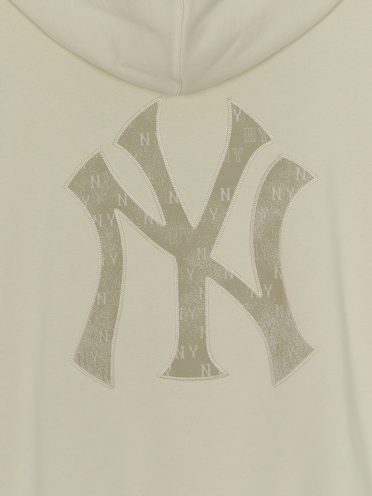 엠엘비(MLB) 모노그램 빈티지 빅럭스 후드티 NY (D.Cream)