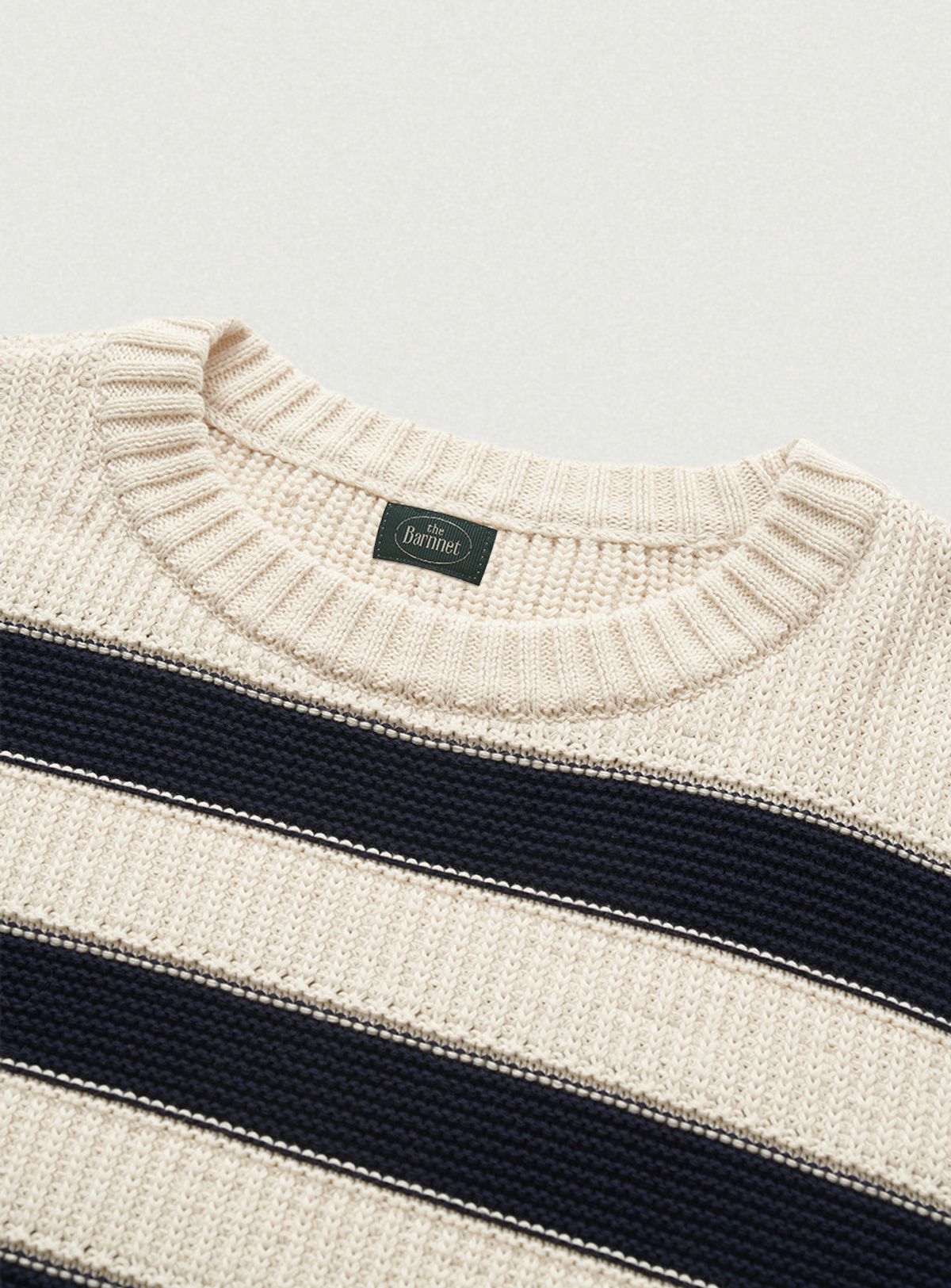 더바넷(THEBARNNET) Colette Stripe Knit_Navy