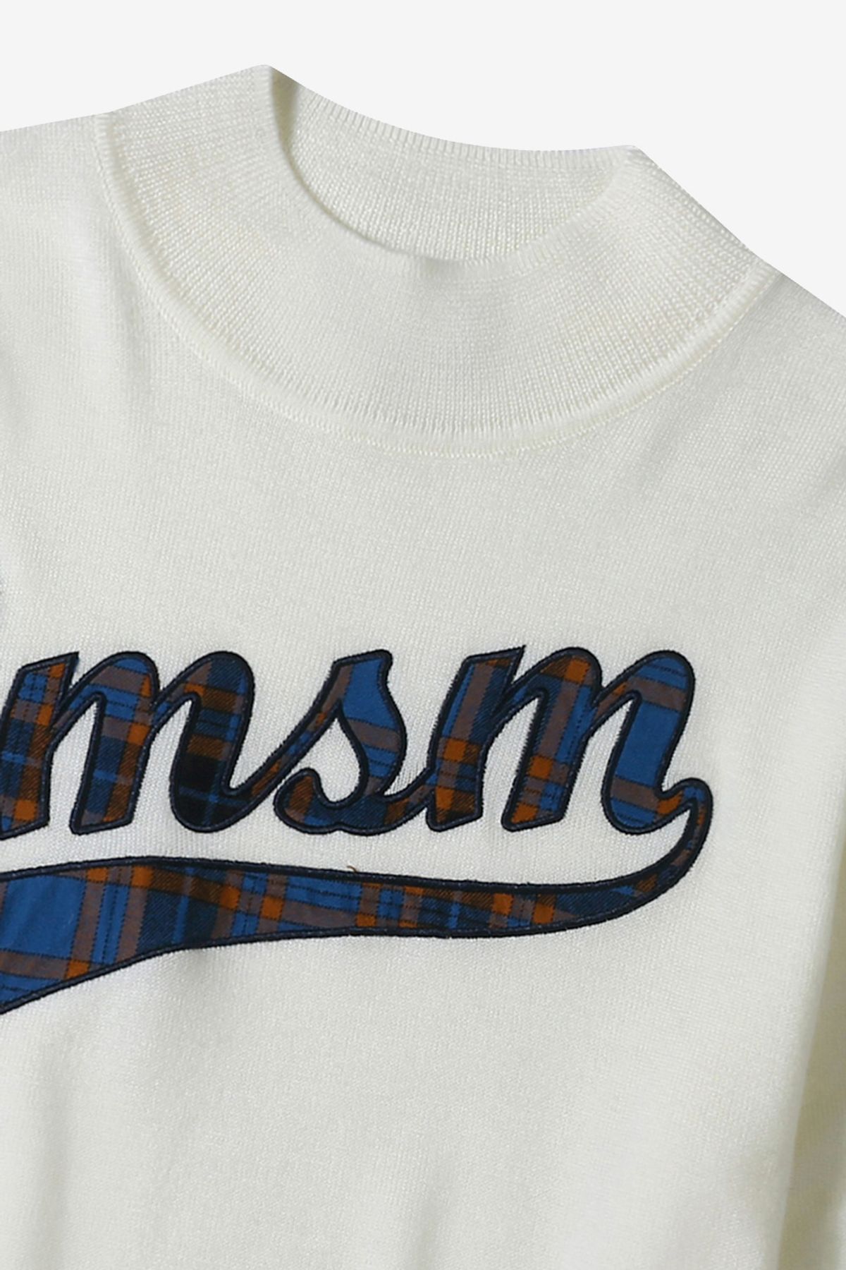 르몽생미셸(LE MONT ST MICHEL) SABY - LETTERING SWEATER_Ivory