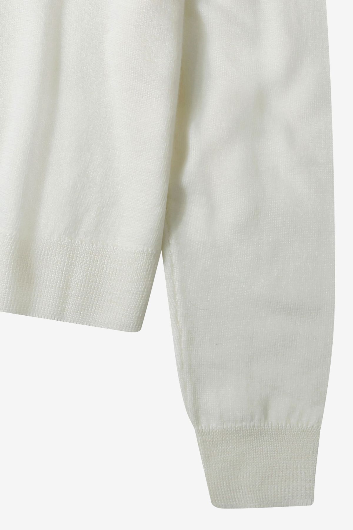르몽생미셸(LE MONT ST MICHEL) SABY - LETTERING SWEATER_Ivory