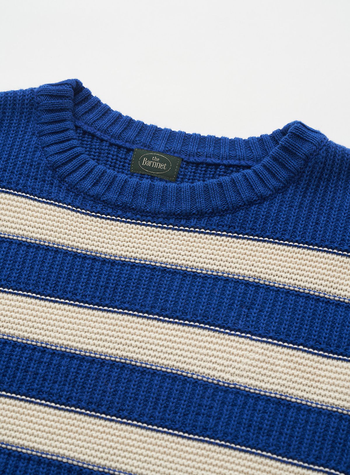 더바넷(THEBARNNET) Colette Stripe Knit_Blue