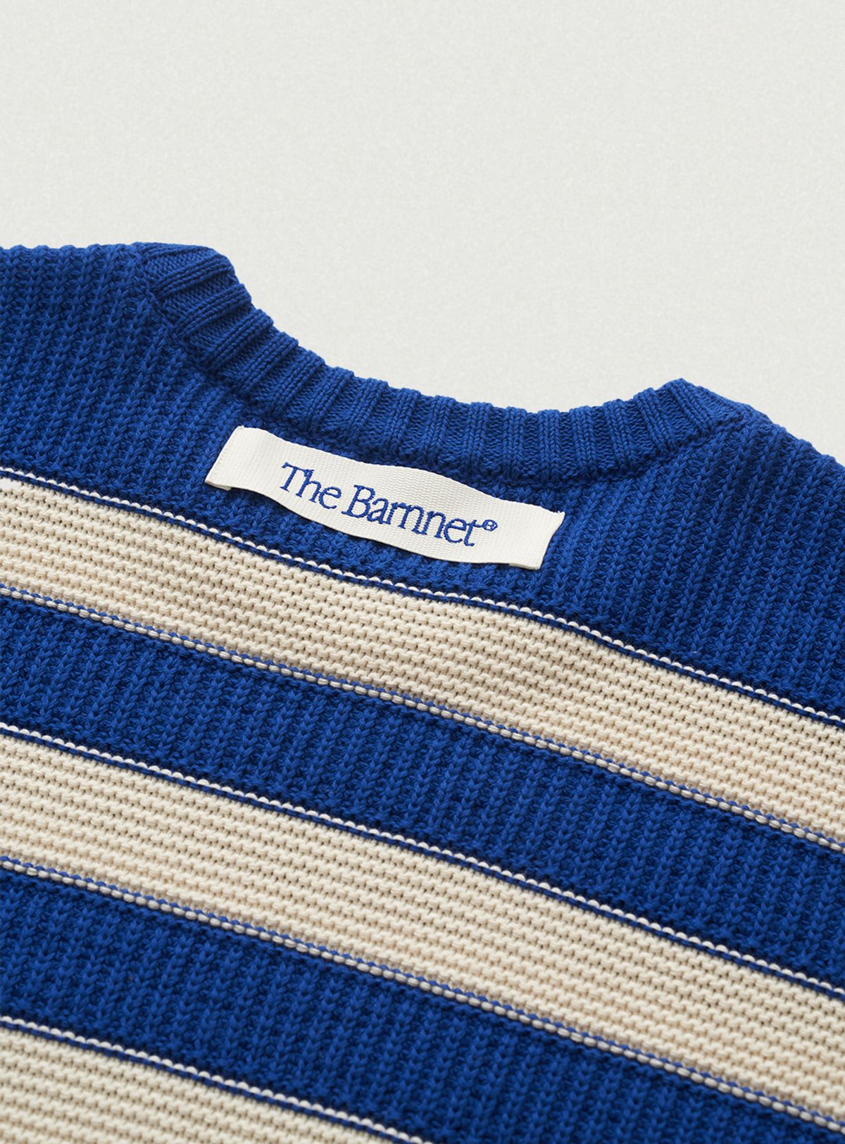 더바넷(THEBARNNET) Colette Stripe Knit_Blue