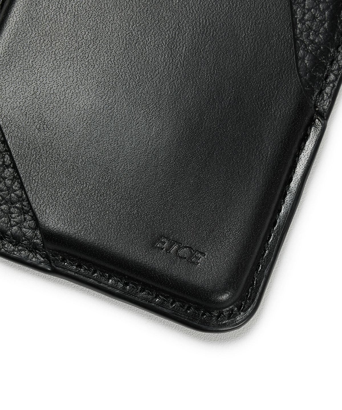 이티씨이(ETCE) MAGSAFE CARD WALLET (COW HIDE) (BLACK)