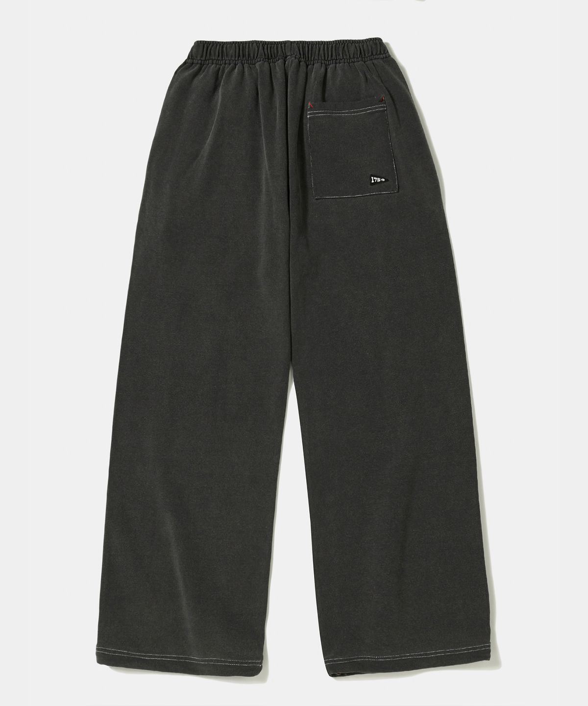 컬럼비아 유니버시티(COLUMBIA UNIVERSITY) TINY SCRIPT LOOSE-FIT DENIM TERRY SWEATPANTS_BLACK JEAN