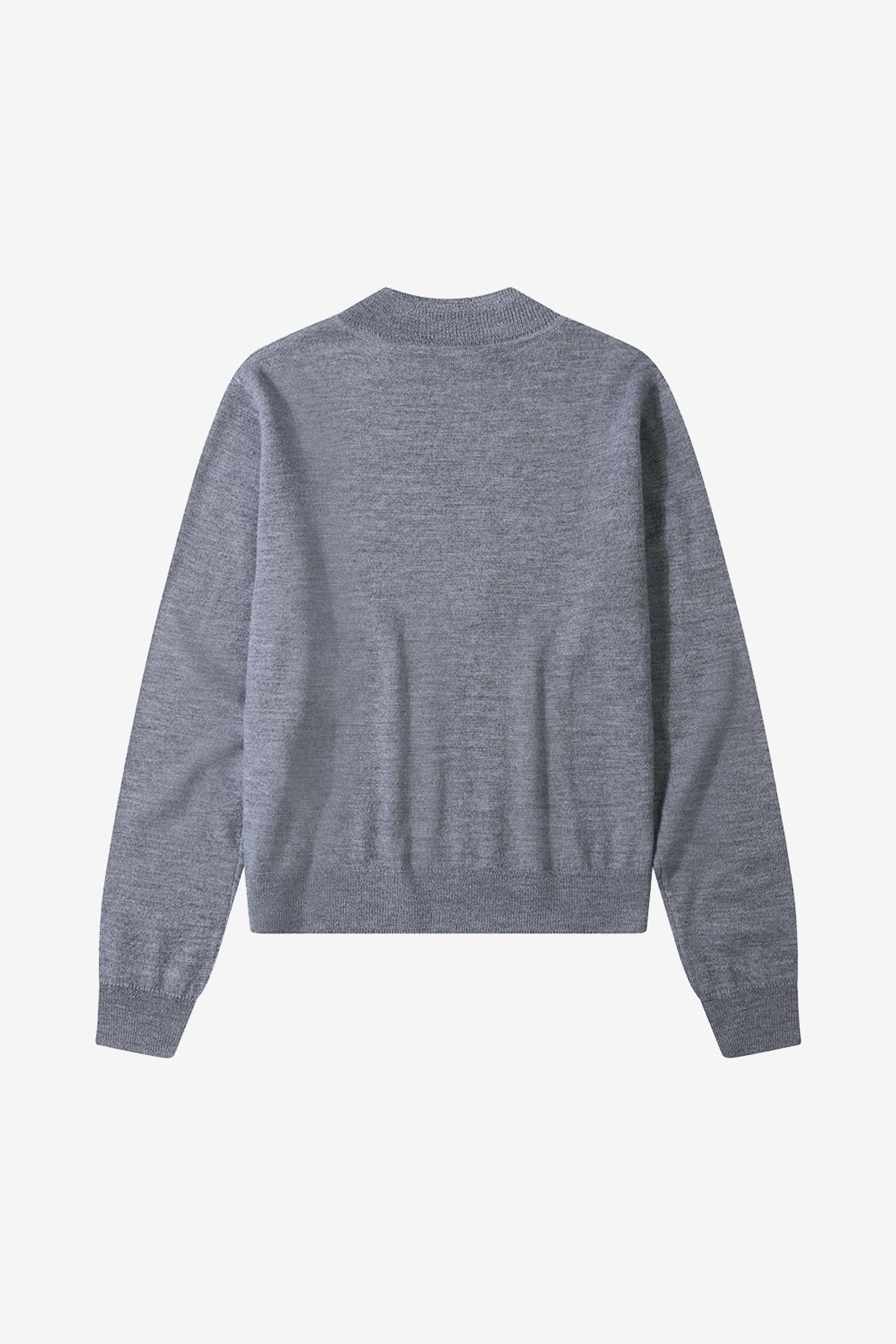 르몽생미셸(LE MONT ST MICHEL) SABY - LETTERING SWEATER_Grey